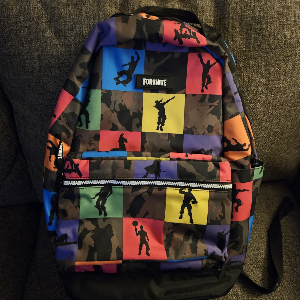 Fortnite Colorful Kids Backpack